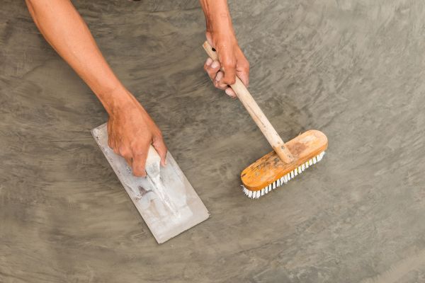 Driveway Concrete Staining in Boulder